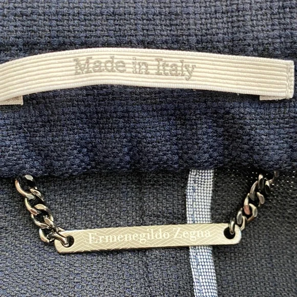 Ermenegildo Zegna Dark Blue Blazer - Picture 7 of 8